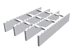 serrated steel grating