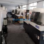 Swiss Type Cnc Lathe Machine Ak164 Precision Fanuc Controller 4 Axis Horizontal