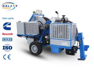Pulling Type Conductor Stringing Machine , 2x50KN Tension Stringing Equipment
