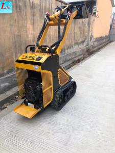 China China Moving Way Track Wheel Hydraulic System Cat Mini Skid Steer Loader with Engineering Tires wholesale
