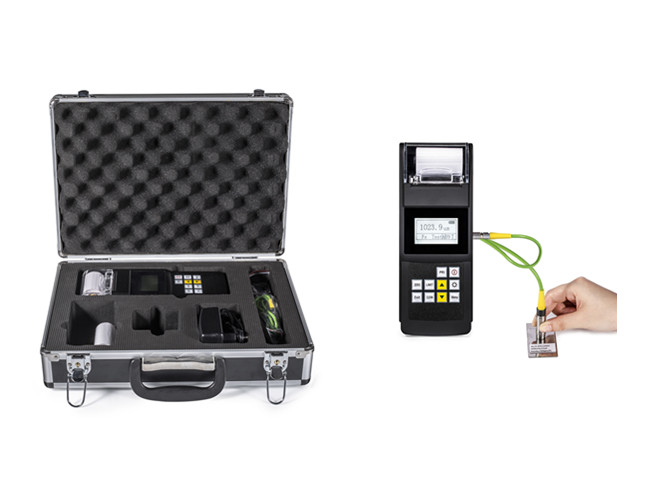 High Stability NFe Paint Coating Thickness Gauge Build In Thermal Printer