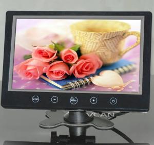 China TM-9009 9 inch headrest monitor with touch button and install bracket wholesale