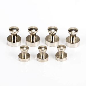 Metal Surface Whiteboard Magnetic Buttons Multipurpose Pawn Style Magnetic Pins