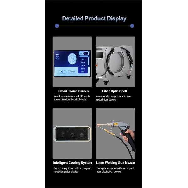 RAYCUS Laser Type Welding Products Portable 38KG Handheld Laser Welding Machine for Fast Aluminum Copper Welding