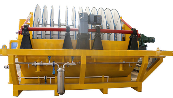 8-36 TPH Disk Rotary Drum Vacuum Filter For Ceramic Slurry Dewatering