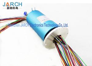 China Blue Hybrid Slip Rings 2 ~ 36 Circuits / Sealed Air Rotary Joint With 5A Power,Low Cost ,preferential price rotary joint wholesale