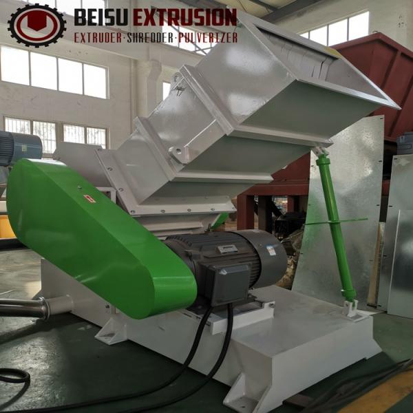 Quality 450Kg/H PVC PE PP Pipe Grinder Machine With SKD-11 Blade for sale