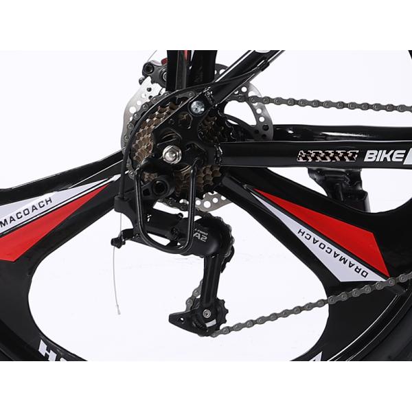 GOMID Customized OEM Carbon Steel Frame Full Suspension Foldable Mountain Bike with 21 Speed Gears and 20kg Gross Weight