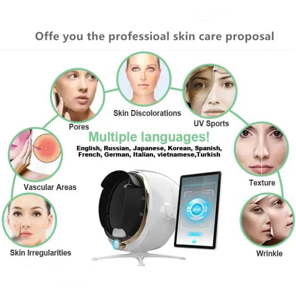 3D Digital Skin Analysis Machine