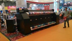 China Multi color Digital flag fabric plotter , Automatic Inkjet printer wholesale