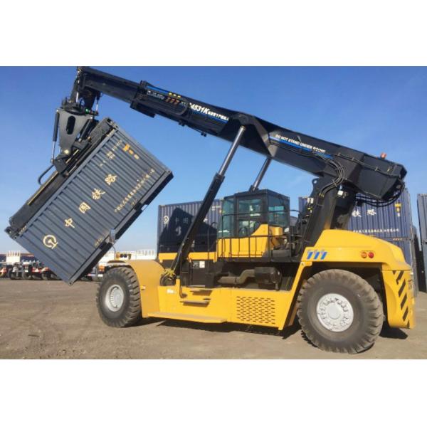XCMG Self Stacker 45 Ton Big Forklift Truck Reach Stacker Forklift For Container Handling