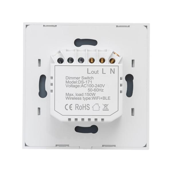 Alexa 15A Glass Touch Dimmer Switch