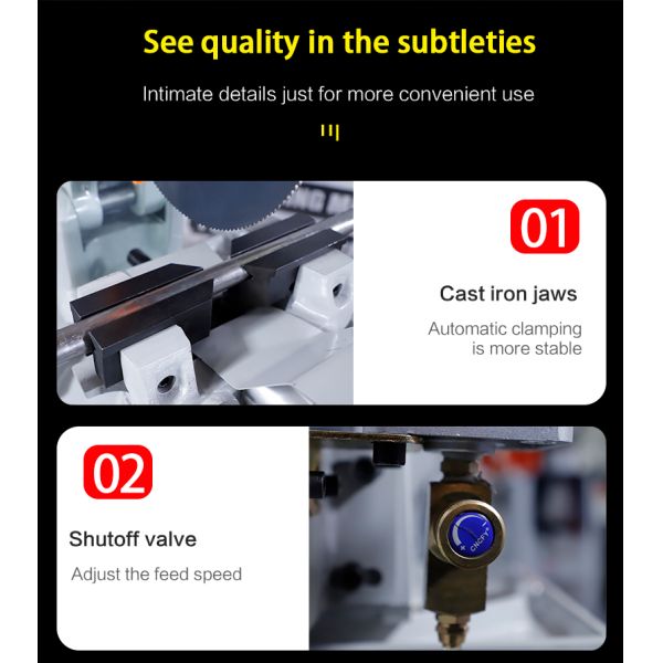 Small Machine Mc-315AC Round Pipe Cutting Machine Has Long Service Life