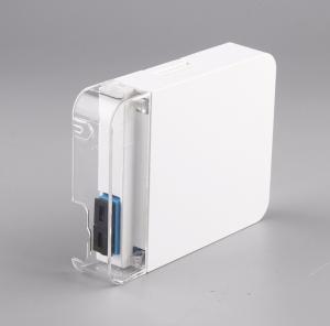 China Wallmount 2 Cores SC Duplex Fiber Optic Outlet FTTH Optical Terminal Face Plate Socket wholesale