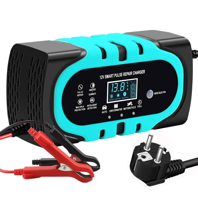 OEM/ODM Accepted 12V 24V 15A 8A Car Battery Charger And Jump Starter for Electric Marine Battery Motorcycle / Scooter