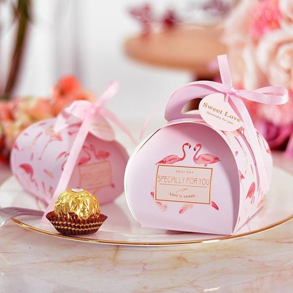 Quality Bright Color Bloom Printed Customized Gift Box Packaging Paper Candy Gift Box for sale