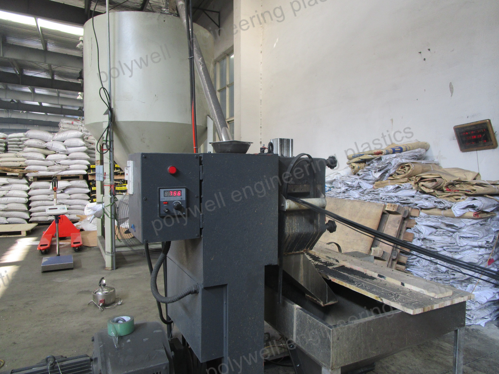 Double Screw Plastic Granulator Machine, Plastic Pellets Extruding Granulating Machine, Plastic Recycling Granulator