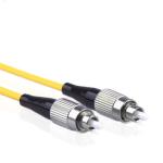 Low Insertion Loss Optical Patch Cord , Simplex 3M PVC Fc Fiber Patch Cord