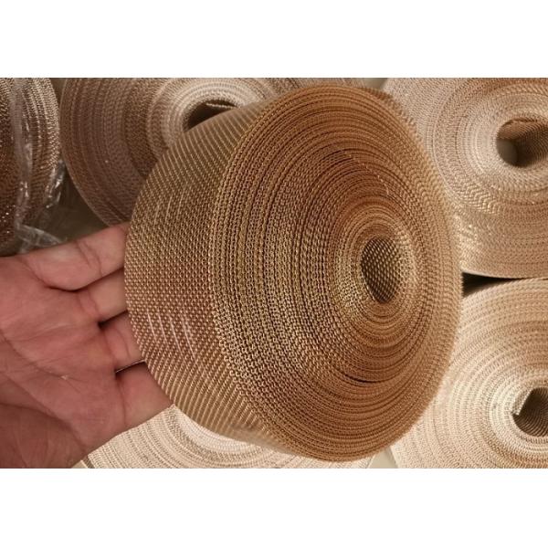 ISO9001 Architectural Bronze Woven Wire Mesh