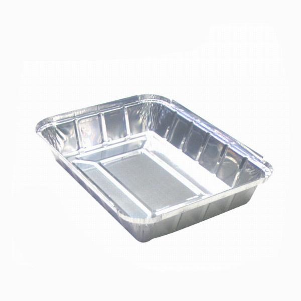 Disposable 700ml Aluminum Foil Food Container Aluminium Foil BBQ Tray