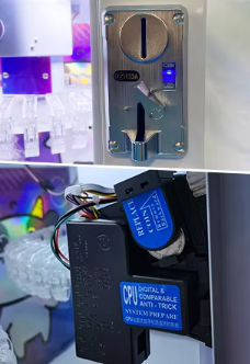 Indoor Amusement Vending Game Machine Coin Operated Clip Claw Game Machine