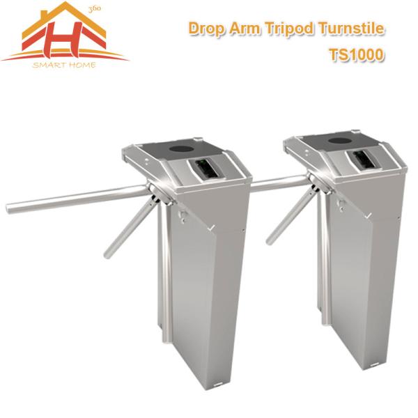 Quality Airport Access Control Equipment Waist High Turnstile Gate Security And Convenience for sale