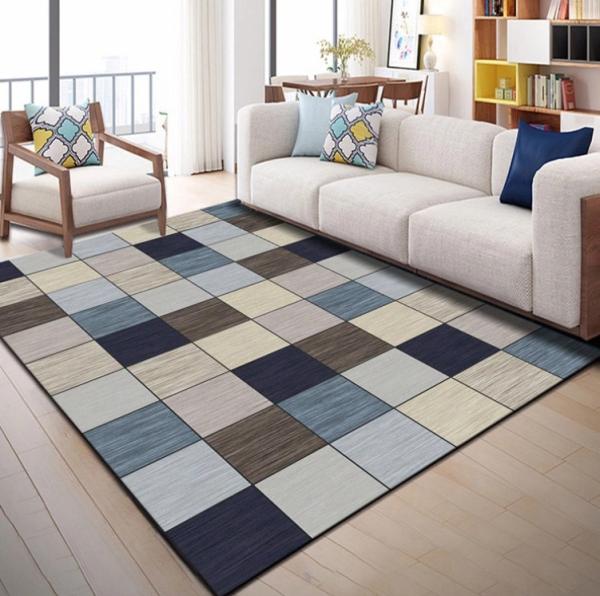 Quality Living room center carpet sofa carpets rugs rectangular coffee table area rug bedroom tatami bedside floor mat for sale