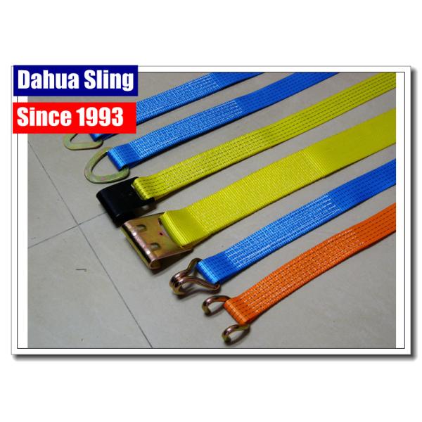 Lightweight Truck Rack Ratchet Strap Webbing Roll Customized Color / Size