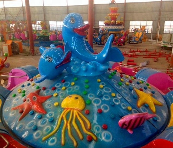 Automobile Paint Tagada Funfair Ride With Rotation And Swing Function