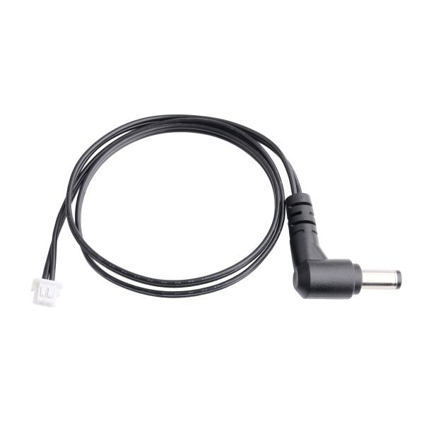 90 Degree DC Plug 2.1x5.5mm to 2-Pin Cable Assembly - UL2648 24AWG