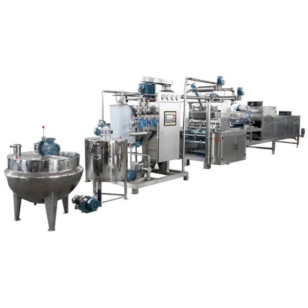 Quality Automatic Hard Boiled Lollipop Candy Depositing Line With 150KG/Hours for sale