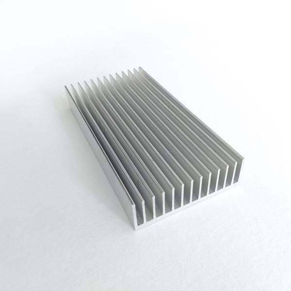 Quality Custom Extruded Aluminum Heatsink With CNC Machining Natural Anodizing for sale