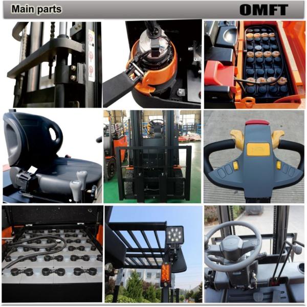 1.2ton 1.2 T Powered Pallet Stacker Full Electric Pallet Stacker Battery Operated Pallet Stacker Price Pallet Truck