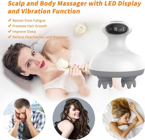 ODM Rechargeable Head Scalp Massager