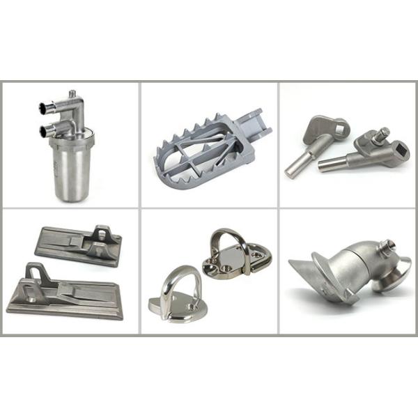 Wear Resistant Steel Castings Pipe Flanges , SS304 Stainless Steel Engine Parts