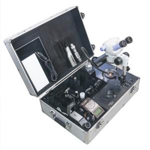 China Travel Gem Testing Kit 20 Items Gemological Instruments With Interference Ball wholesale