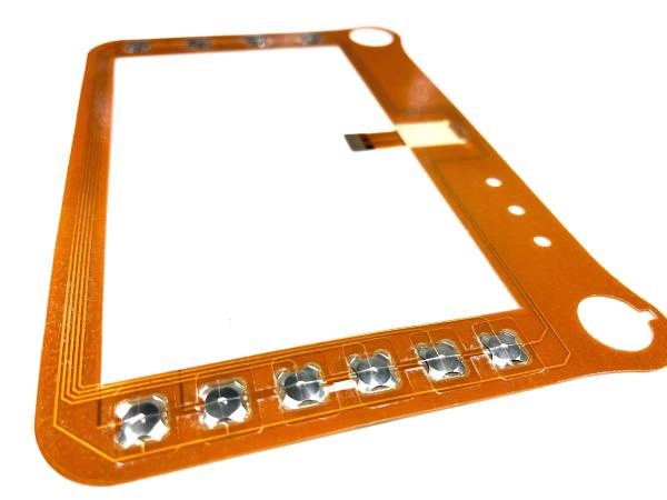 Quality Flexible Coppered Etching Membrane Control Panel With OEM Design for sale