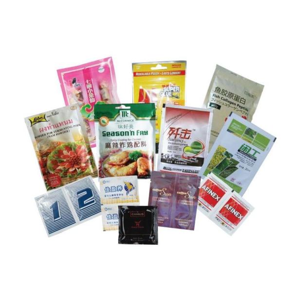 Horizontal Zipper Pouch Packing Machine For Masala Food Products