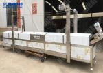 Automatic Puffed Snacks Continuous Fryer Machine , Potato Chips Frying Machine