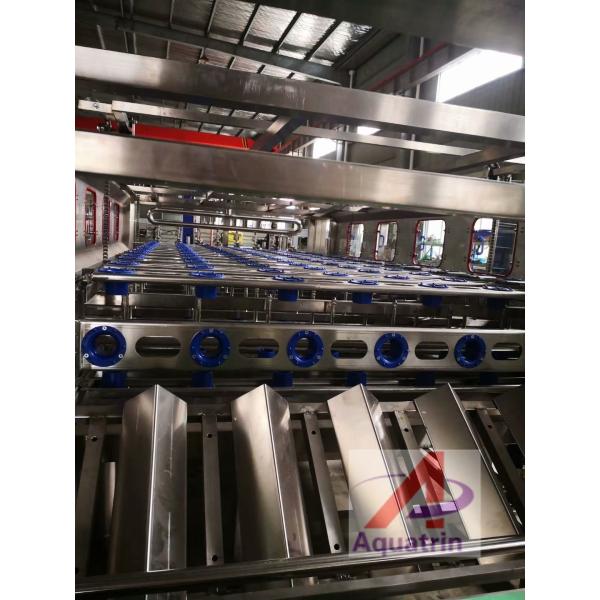 Decapping SUS304 Mineral Water Bottling Machine 4.5KW With Cap elevator