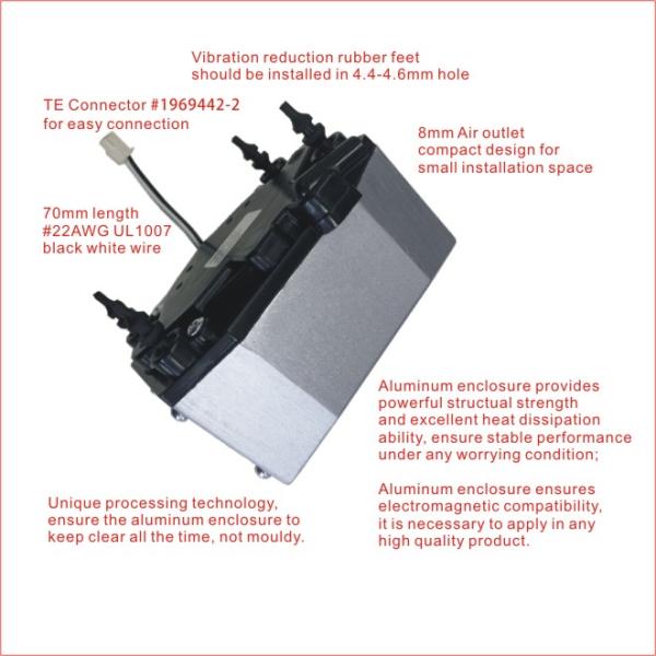 Electromagnetic Magnetic Linear Air Pump Small Mini Air Pump Long Lifetime High Performance Micro Air Pump