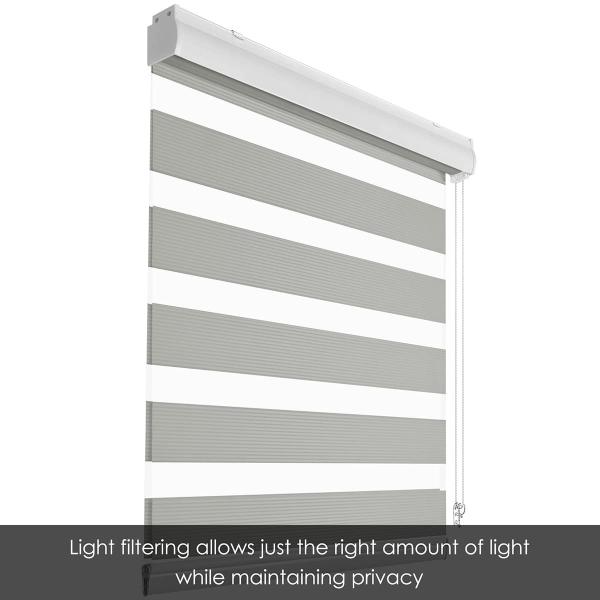 Quality Skylight Shade Sheer Elegance Curtains Zebra Polyester Blinds For Windows for sale