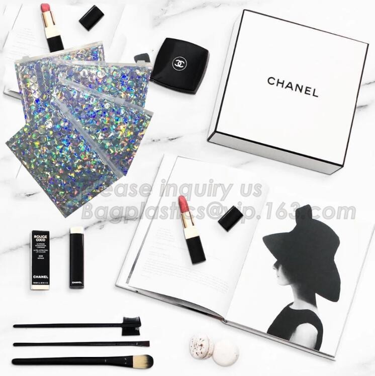 Cosmetic Slider Zip lockk Bubble Bags Bubble Slide Pouch,Zip lockk esd bubble bag bubble packaging wrap cosmetic pouch slide