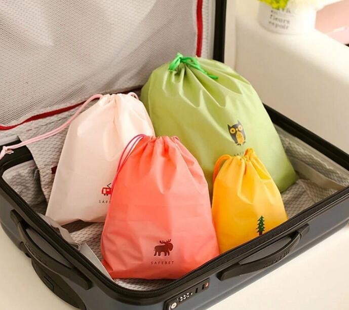 Polyester fabric drawstring bag /advertising pull rope backpack cloth bag /nylon shoulder pocket customization BAGEASE