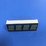 4 Digit 16 Segment Led Display 0.39 Inch Common Cathode For Temperature Humidity