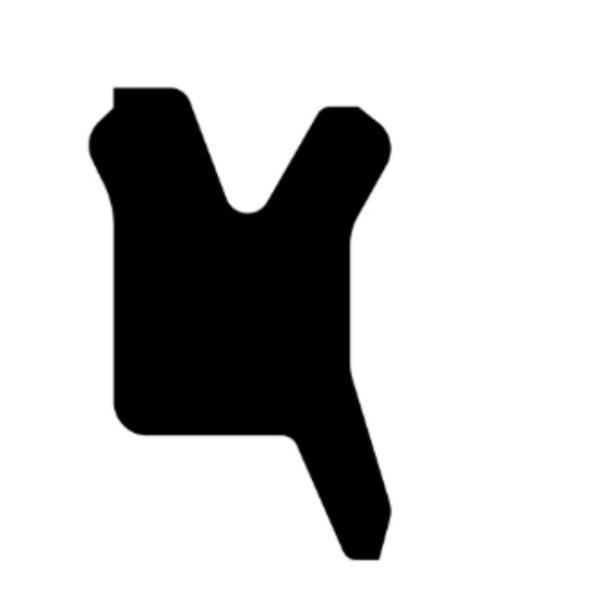 FKM VITON Material Pneumatic Cylinder Rod Dust Seal Wiper Ring PDU Type Brown