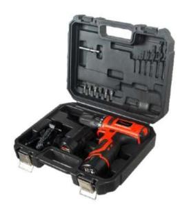 China 14Pcs 12v Cordless Power Drill Set For Home Use 1500mAh Electric Powered Tools Lithium Battery wholesale