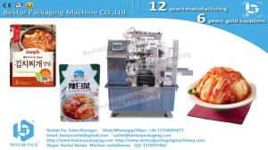 Automatic doyapck machine for kimchi packing in plastic pouch
