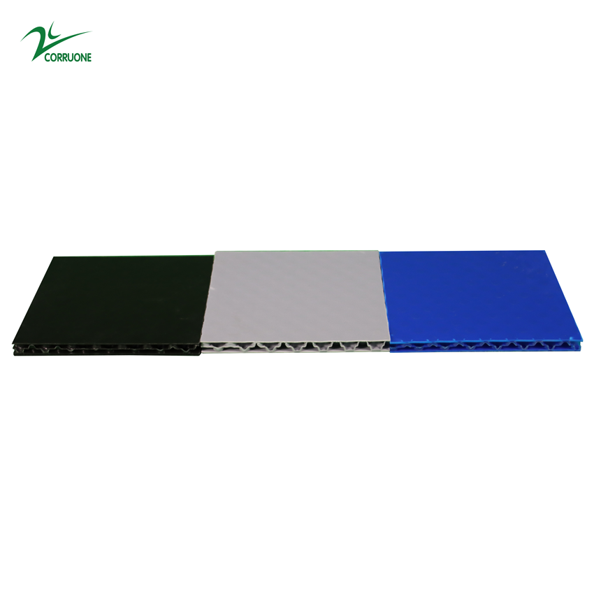 Purple 11mm PP Honeycomb Panel Polypropylene Honeycomb Sheet