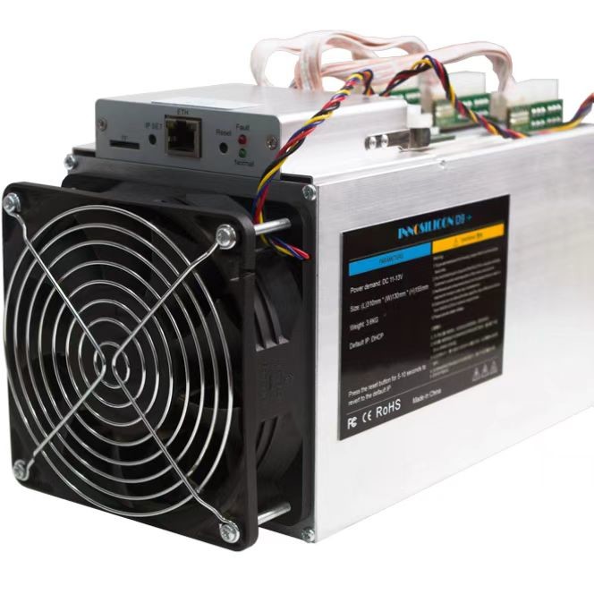 DCR Innosilicon Asic Miner D9+ 2.8th/S 1230w 3.6kg 70db Ethernet